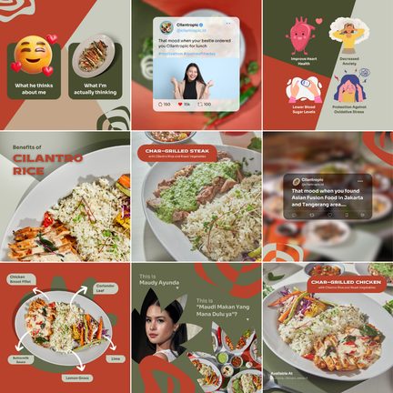 Cilantropic Instagram feed