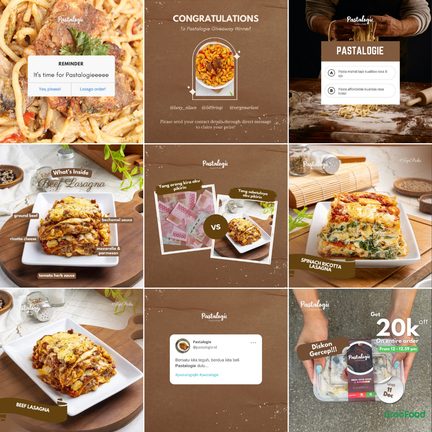 Pastalogie Instagram feed