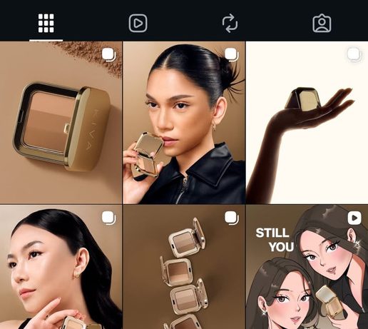 Kiva Beauty campaign showcase